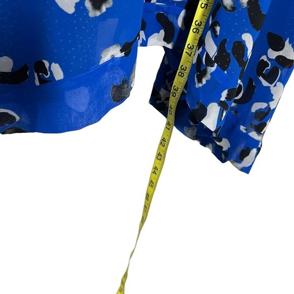 NWT CAbi Blue Collection Untamed Floral Sleeveless Sheath Knee Length Dress XS - Picture 8 of 11